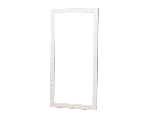 Зеркало «Милана», настенное, белый багет, 60×120 см
