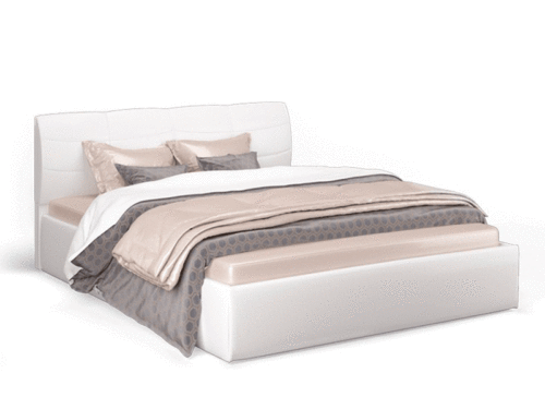 Кровать "Ривьера" 1600  (эко кожа