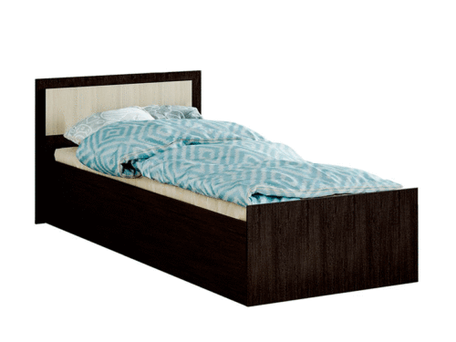 "Фиеста" кровать 0,9м LIGHT венге/лоредо (без проложки)