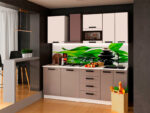 Кухня Осло шкаф 3В, 3ВС корпус белый, фасад 3В, 3Р, Г3Р фарфор