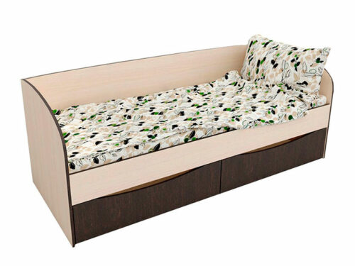 Кровать КО-4 (дуб мол./венге)