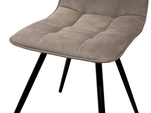 Стул 28 (Сид-ка: Ткань велютто 52)/Каркас труба (27,29,31) Кр. Белый Муар