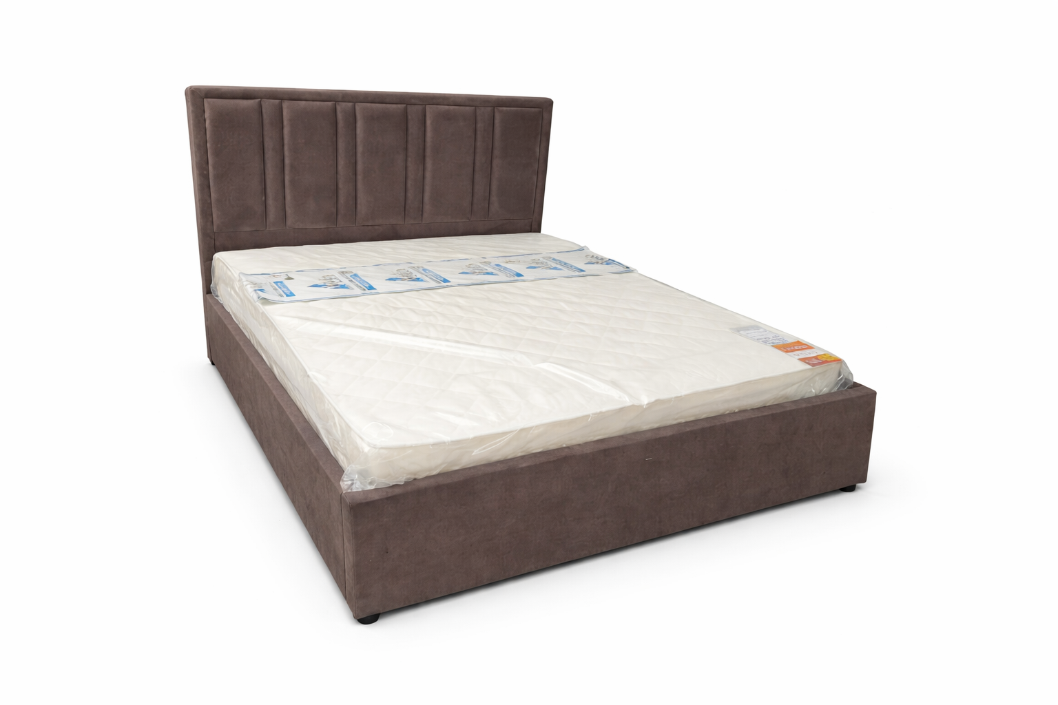 Кровать "Виола" велюр фиолетовый 140х200 Кровать "Виола" велюр фиолетовый 140х200