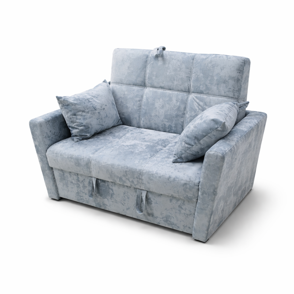 Диван Фредерик 90 (уз под) 08 Невада темно голубой Диван Фредерик 90 (уз под) 08 Невада темно голубой